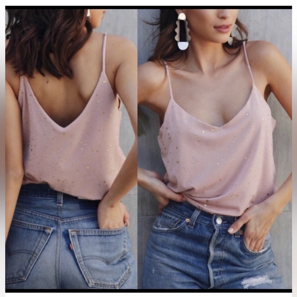 Sincerely Jules Splatter Print Top